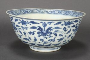 Chinese Late Ming Dynasty Blue and White Porcelain