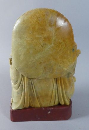Figure of Qing Period Seated Smiling Buddha