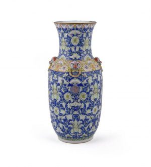 A Chinese Famille Rose 'Shou' vase