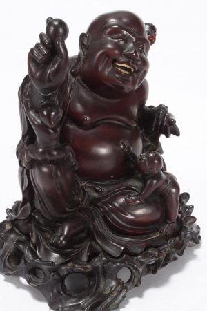 Chinese Hardwood Buddha